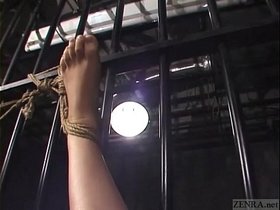 CFNF Japanese lesbian BDSM with petite woman Subtitled