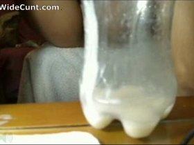 Latina in Webcam Fisting & Milking her Wide Cunt