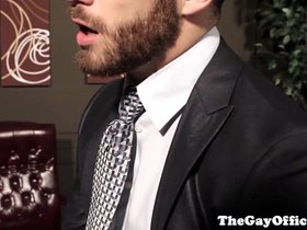 Gay officesex muscle hunks cum after sex